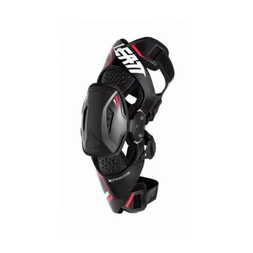 LEATT KNEE BRACE X-FRAME PRO CARBON BLACK/RED