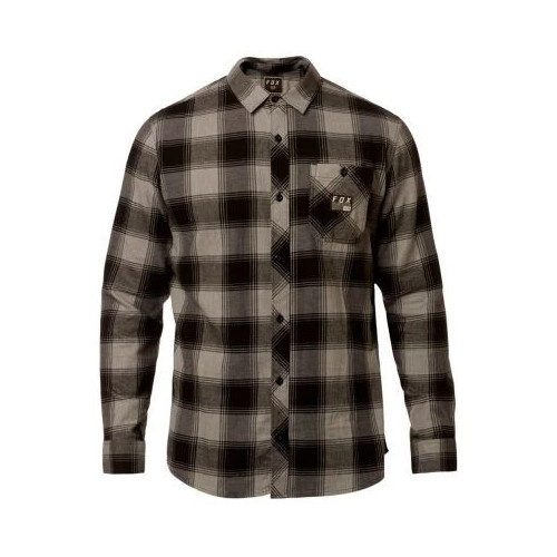 FOX LONGVIEW LTWT FLANNEL [HTR GRAPH]
