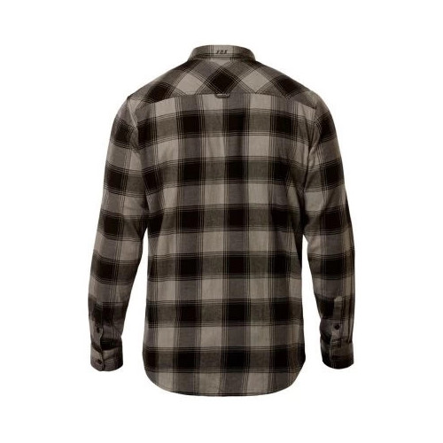 FOX LONGVIEW LTWT FLANNEL [HTR GRAPH]