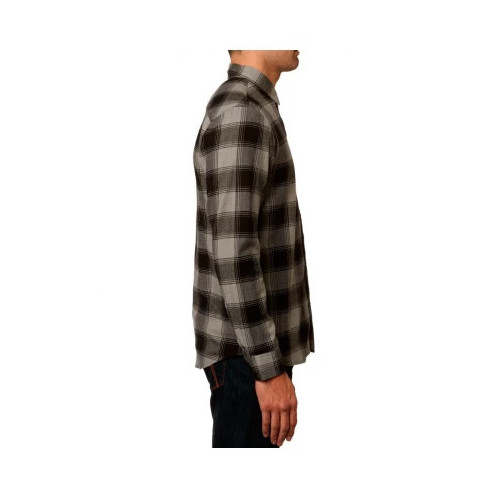 FOX LONGVIEW LTWT FLANNEL [HTR GRAPH]
