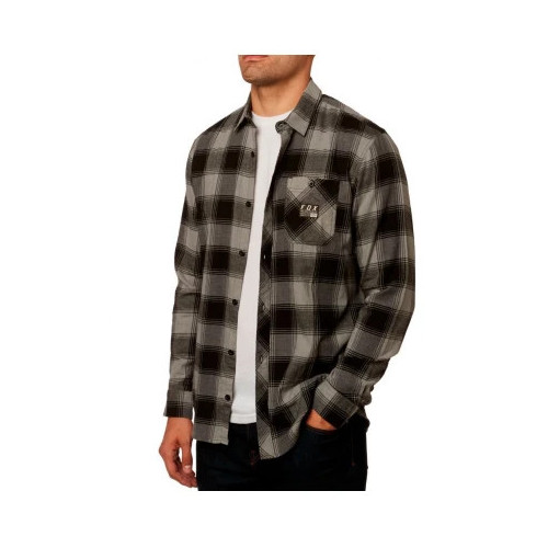FOX LONGVIEW LTWT FLANNEL [HTR GRAPH]