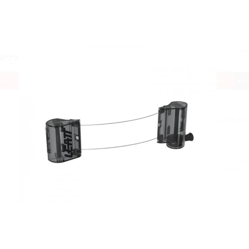 LEATT GOGGLE VELOCITY 6.5 ROLL-OFF BLACK/GREY YELLOW 70%