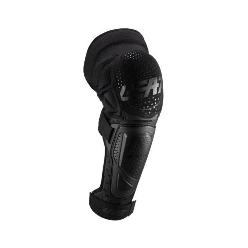 LEATT KNEE & SHIN GUARD 3DF HYBRID EXT BLACK