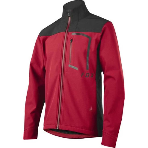 FOX ATTACK FIRE SOFTSHELL JACKET [DRK RD]