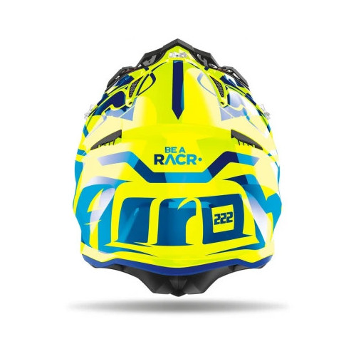 AIROH AVIATOR 2.3 REP. CAIROLI BLUE YELLOW GLOSS