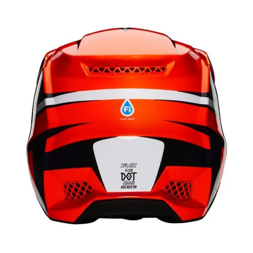 FOX V3 IDOL HELMET, ECE [ORG/BLU]
