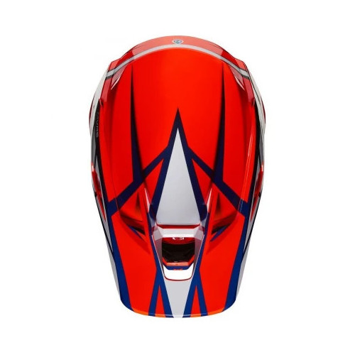 FOX V3 IDOL HELMET, ECE [ORG/BLU]