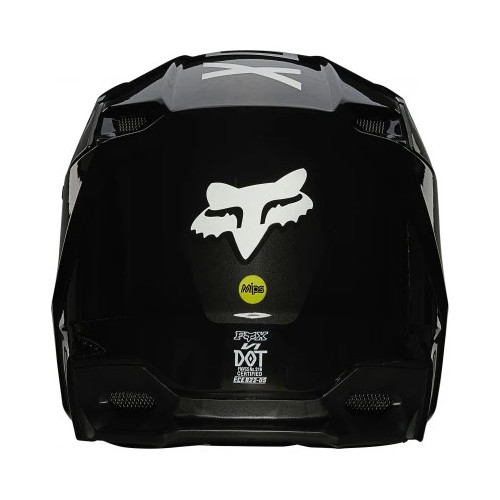 FOX FOX V1 REVN HELMET, ECE [BLK/WHT]