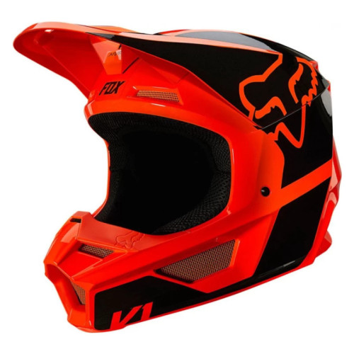 FOX MX-HELMET V1 REVN HELMET ECE FLO ORANGE 2