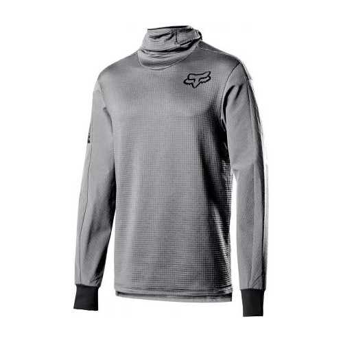 FOX DEFEND THERMO HOODED JERSEY [STL GRY]