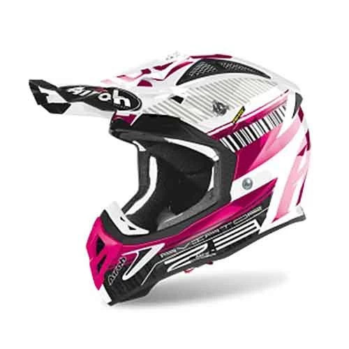 AIROH AVIATOR 2.3 NOVAK CHROME PINK 2