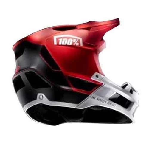 100% TRAJECTA All Mountain/Enduro Helmet Red 2