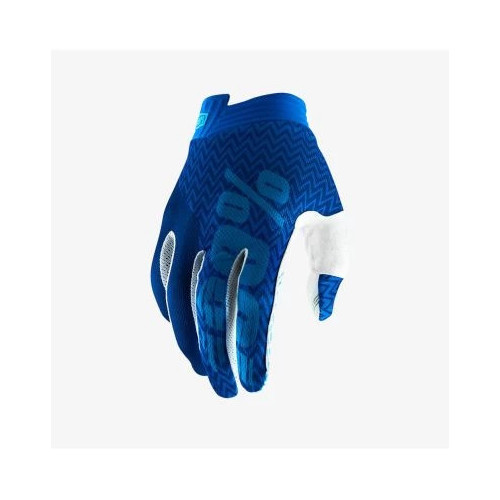 100% iTRACK Blue/Navy Gloves