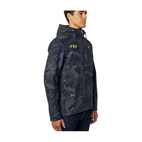 FOX PIT JACKET [BLK CAM]