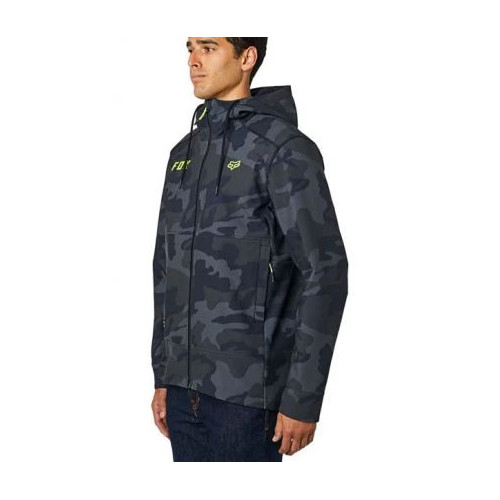 FOX PIT JACKET [BLK CAM]