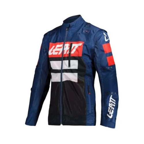 LEATT JACKET MOTO 4.5 X-FLOW BLU