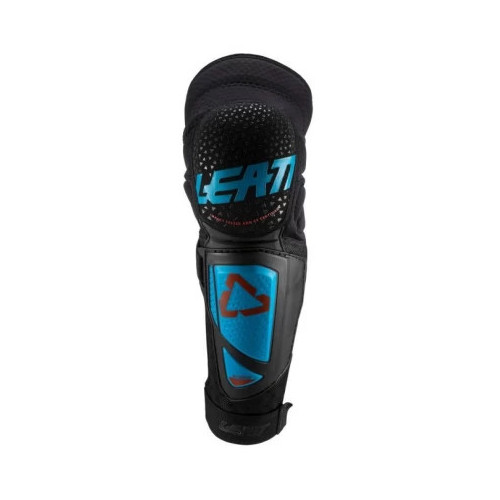 LEATT KNEE & SHIN GUARD 3DF HYBRID EXT FUEL/BLACK