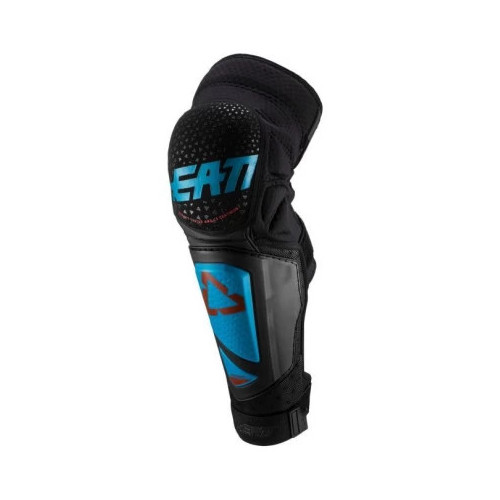 LEATT KNEE & SHIN GUARD 3DF HYBRID EXT FUEL/BLACK 2