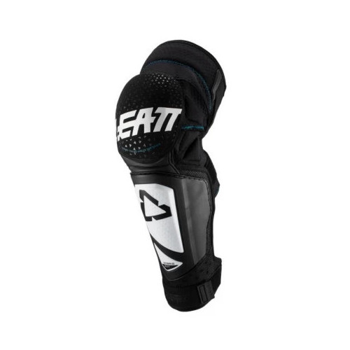 LEATT KNEE & SHIN GUARD 3DF HYBRID EXT WHT/BLACK 2