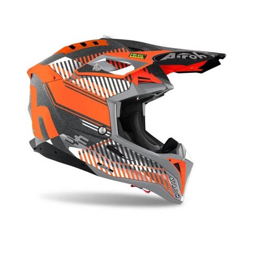 AIROH AVIATOR 3 WAVE ORANGE CHROME 2021