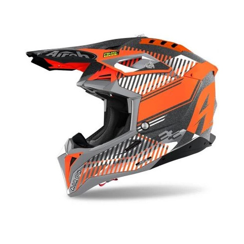 AIROH AVIATOR 3 WAVE ORANGE CHROME 2021