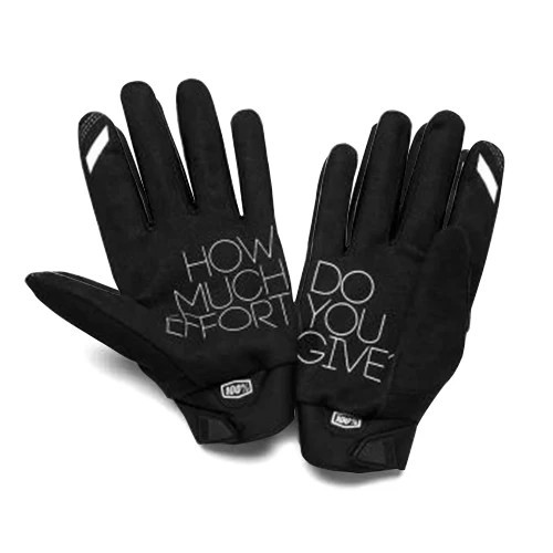 100% BRISKER Gloves Heather Grey 2