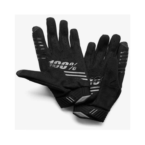 100% R-Core Gloves Charcoal