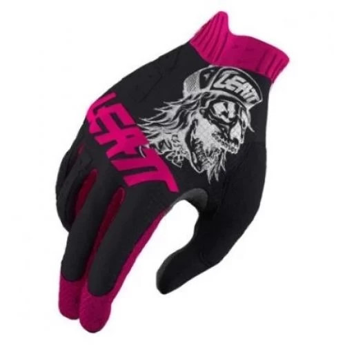 LEATT Glove MTB 1.0 GripR 80's Skull 2