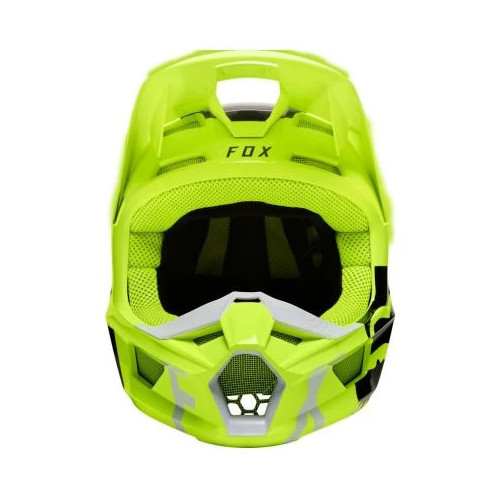 FOX V1 SKEW HELMET, ECE [FLO YLW] 2