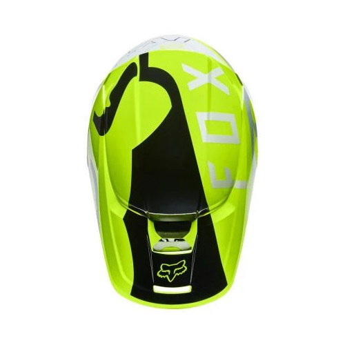 FOX V1 SKEW HELMET, ECE [FLO YLW]