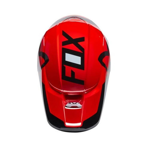 FOX V1 LUX HELMET, ECE [FLO RED]