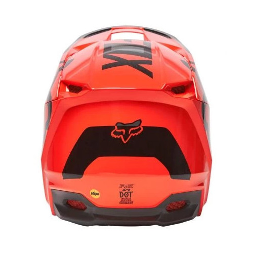 FOX V1 LUX HELMET, ECE [FLO ORG]