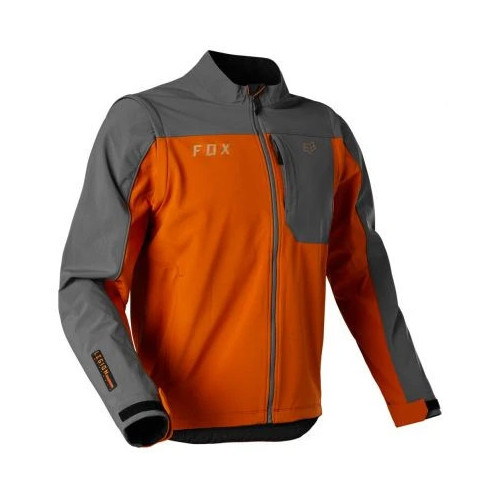 FOX LEGION SOFTSHELL JACKET [BRNT ORG]