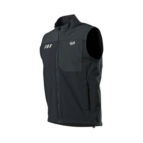 FOX LEGION SOFTSHELL JACKET BLACK [BLK/SLV]