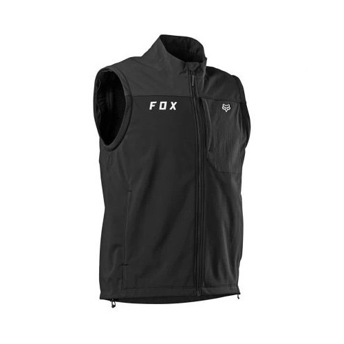FOX LEGION SOFTSHELL JACKET BLACK [BLK/SLV]