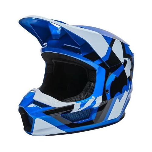 FOX V1 LUX HELMET, ECE [BLU]