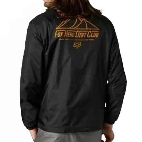 FOX HERO DIRT COACHES JACKET [BLK] 2