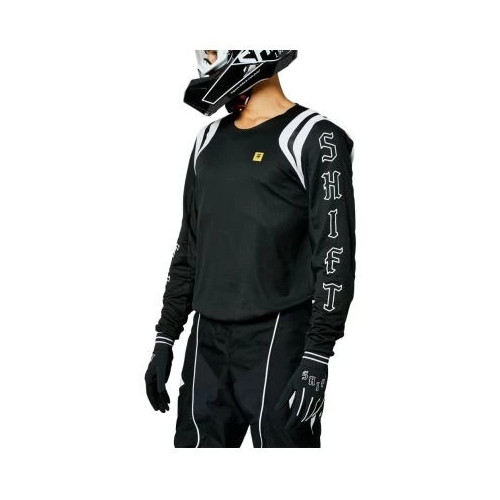 SHIFT WHITE LABEL FLARE JERSEY [BLK]