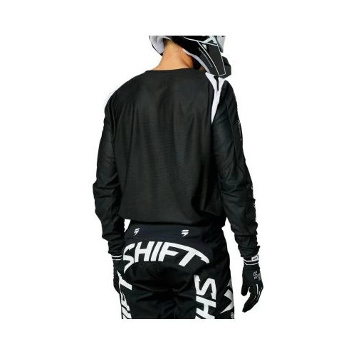 SHIFT WHITE LABEL FLARE JERSEY [BLK]