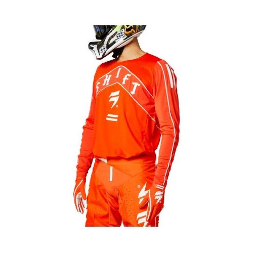 SHIFT BLACK LABEL VEEM JERSEY [ORG/WHT]