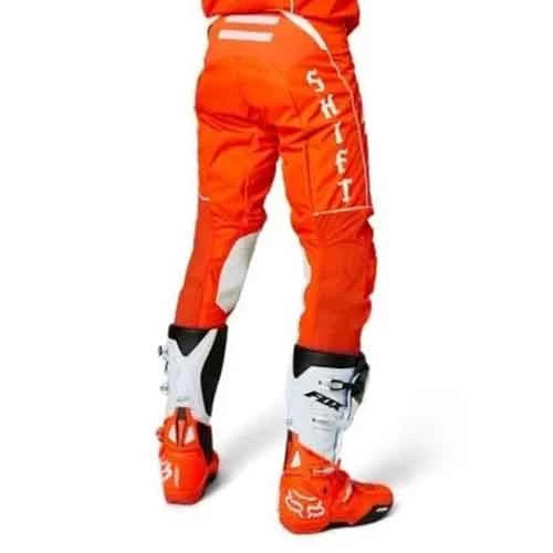 SHIFT BLACK LABEL VEEM PANT [ORG/WHT] 2