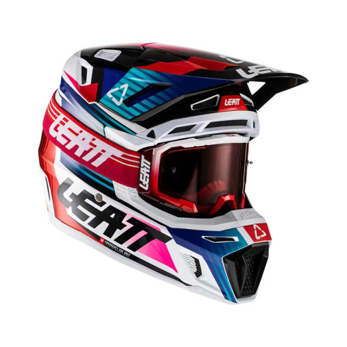 LEATT Helmet and Goggle Kit Moto 8.5 V22 ROYAL
