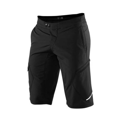100% RIDECAMP SHORTS BLACK