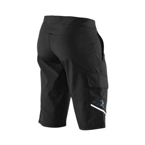 100% RIDECAMP SHORTS BLACK