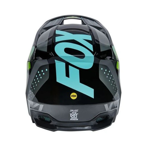 FOX V1 TRICE HELMET, ECE [TEAL]