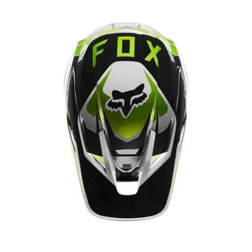 FOX V3 RS MIRER HELMET, ECE [FLO YLW] 2