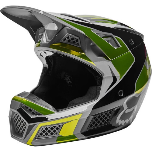 FOX V3 RS MIRER HELMET, ECE [FLO YLW]