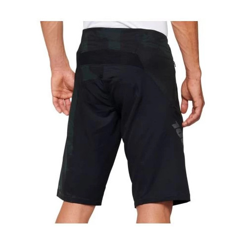 100% AIRMATIC LE Shorts Black Camo 2