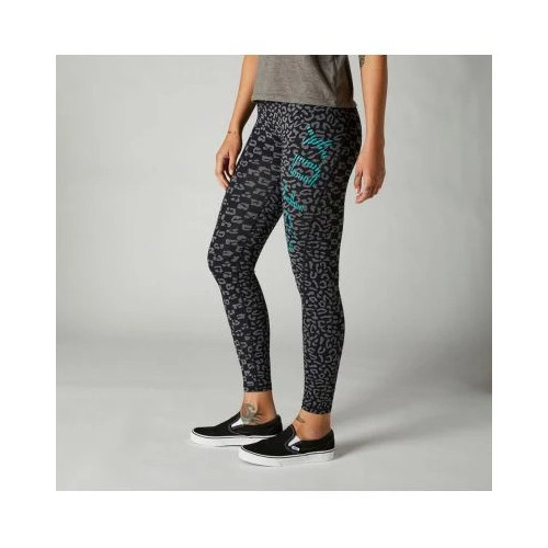 FOX AOP DETOUR LEGGING [BLK]
