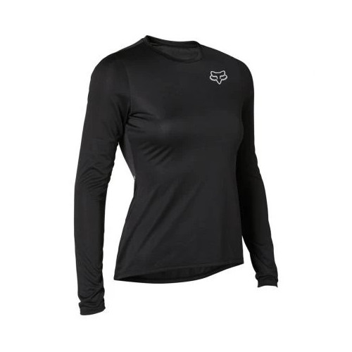 FOX WOMENS TECBASE LS BASELAYER [BLK]